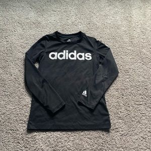 Boys long sleeved adidas shirt